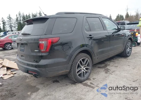 2018 Ford Explorer Sport from USA, damaged, VIN 1FM5K8GT3JGB80268